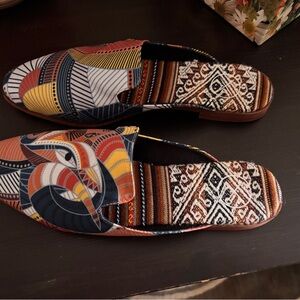 Inkkas Multicolor Patterned Women's Slipon Never worn.